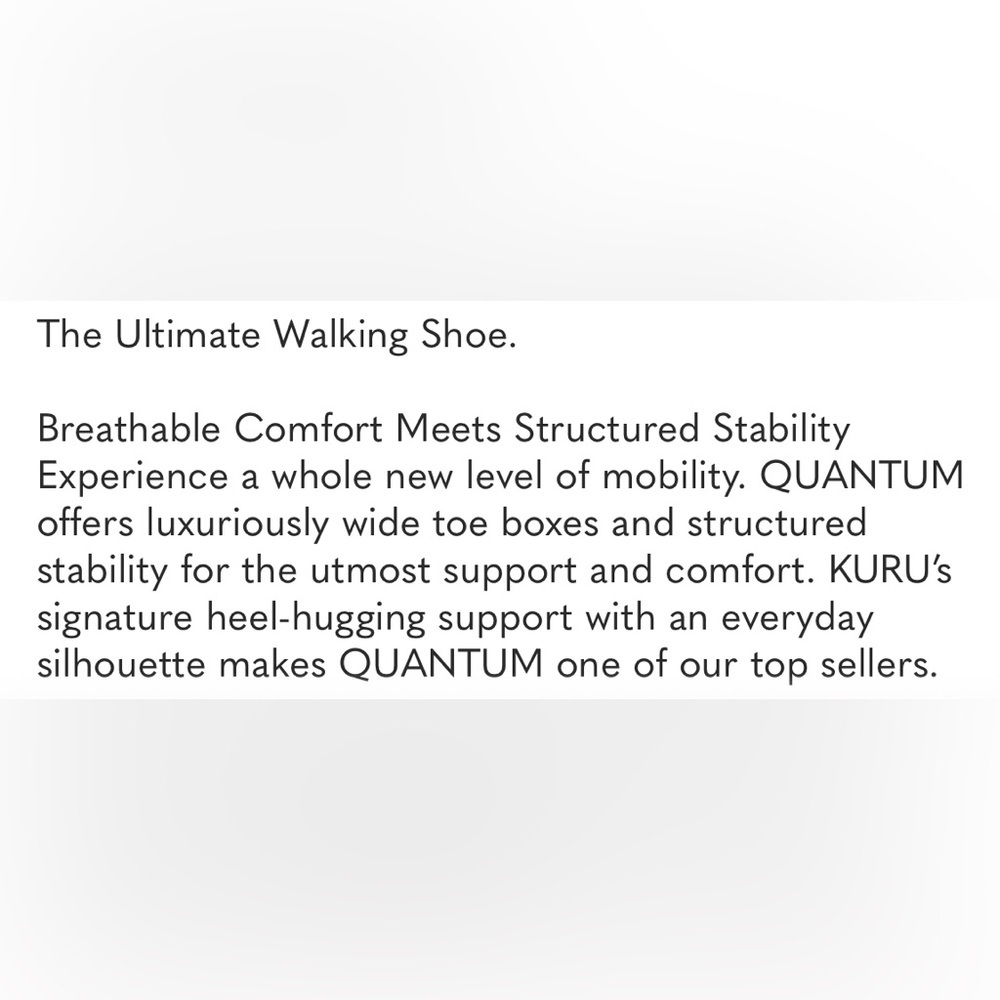 Kuru Quantum walking shoe Women's 9.5 in Teal and Black - Picture 12 of 12